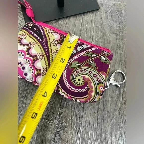 Vera Bradley Pink Keychain Wallet - Picture 4 of 5